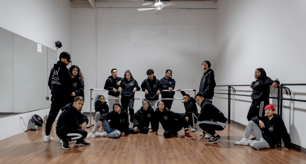 .The dance crew Syde Project in their element
